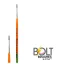 Bolt by Jest Paint arcfestőecset FIRM Liner #2 kerek vonal