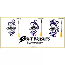 Bolt by Jest Paint arcfestőecset FIRM Liner #2 kerek vonal