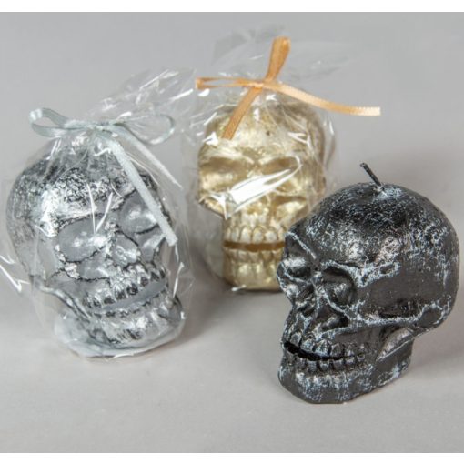 Koponya gyertya - több színben