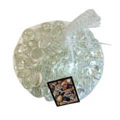 Dekor üveg kavics víztiszta 20mm 500gr