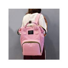 Rózsaszín 3 az 1-ben hátizsák anyának és apának, babakocsi táska és szervező hőszigetelt zsebekkel és állítható pántokkal