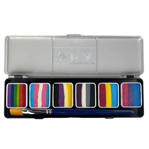 Diamond FX csíkos paletta Pride 6x6 gr