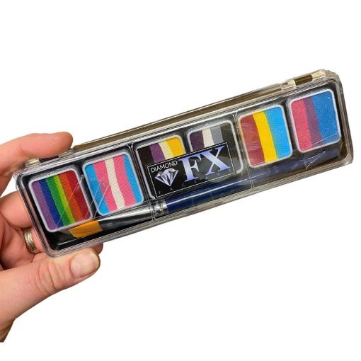 Diamond FX csíkos paletta Pride 6x6 gr