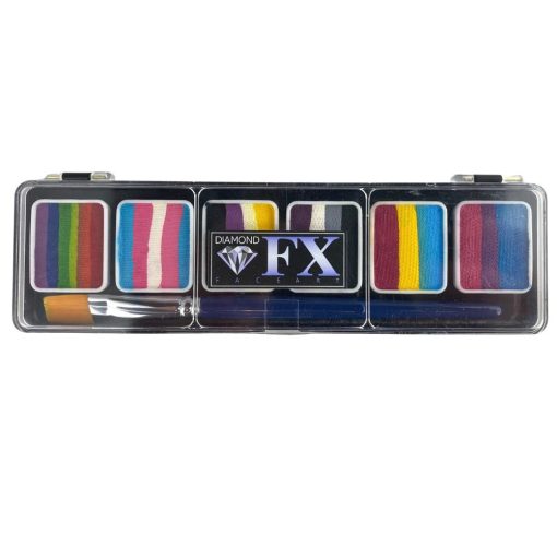 Diamond FX csíkos paletta Pride 6x6 gr
