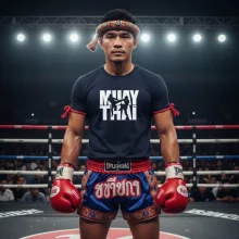 Muay Thai póló – Thai box grafika harcosoknak
