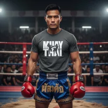Muay Thai póló – Thai box grafika harcosoknak