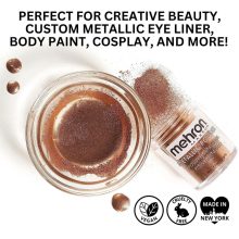 Mehron Metallic Powder Cooper + - Mixing Liquid 