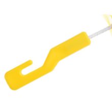 Üvegmosó kefe hajlított nyéllel és puha szivacs fejjel cumisüvegekhez