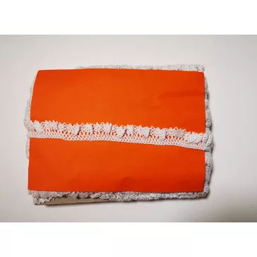 Csipke 100% pamut 1,5 cm-es fehér gumis