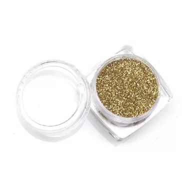 KiviArt Kozmetikai csillámpor -  Light Gold KQ03