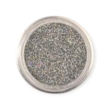   KiviArt Kozmetikai csillámpor -  Silver Holographic Laser LB100