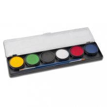 Diamond FX 6 színű arcfesték készlet - Alap színek 6x10g "Essential"