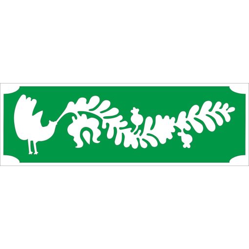 Ékszer festő sablon - Magyar népmesék motívum 1