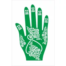 Mk Body Deco Henna sablon - Kézre 3