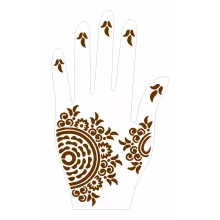 Mk Body Deco Henna sablon - Kézre 4