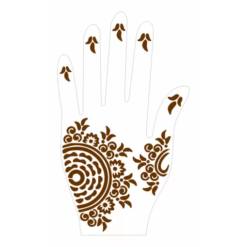 Mk Body Deco Henna sablon - Kézre 4