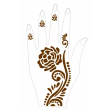 Mk Body Deco Henna sablon - Kézre 5