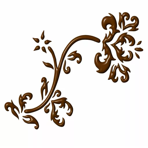 Mk Body Deco Henna sablon - Virág 8
