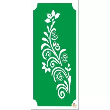 Mk Body Deco Henna sablon - Virág 10