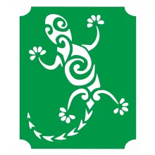 Mk Body Deco Henna sablon - Gekko 13