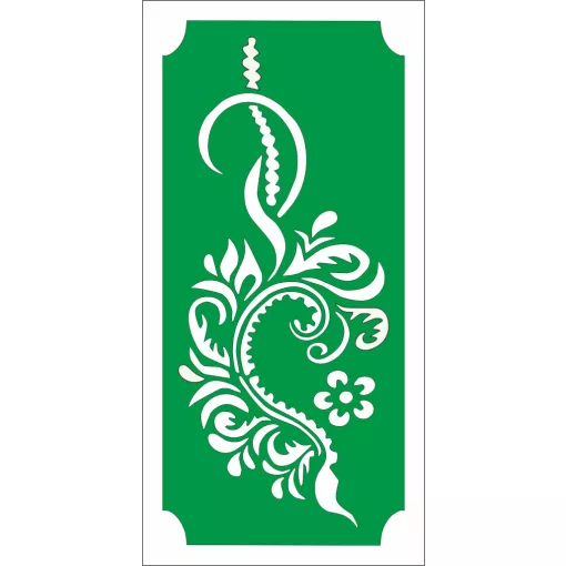 Mk Body Deco Henna sablon -  Virág+inda 15