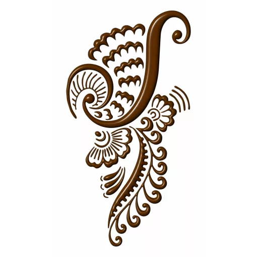 Mk Body Deco Henna sablon  - Nonfiguratív 18