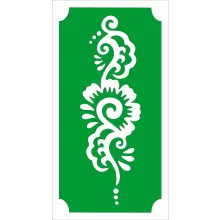 Mk Body Deco Henna sablon - Nonfiguratív minta testfestéshez
