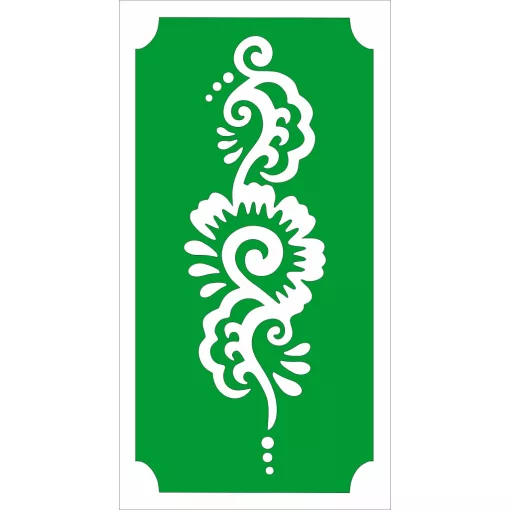 Mk Body Deco Henna sablon - Nonfiguratív minta testfestéshez