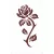 Mk Body Deco Henna sablon - Rózsa minta testfestéshez