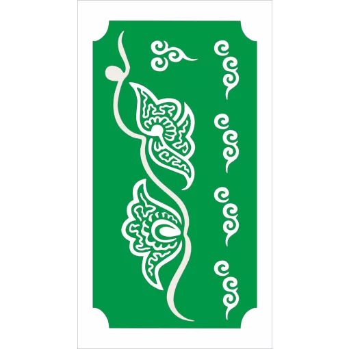 Mk Body Deco Henna sablon - Nonfiguratív 23