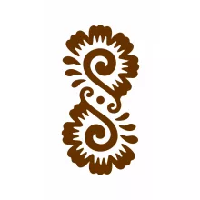 Mk Body Deco Henna sablon - 24