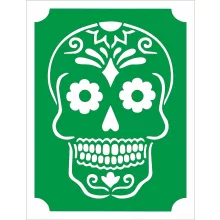 Mk Body Deco Henna sablon - Mexikói koponya 25