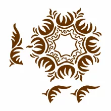 Mk Body Deco Henna sablon - Nonfiguratív 26