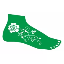 Mk Body Deco Henna sablon - Lábfejre 27