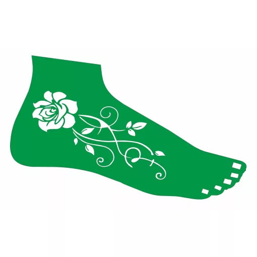 Mk Body Deco Henna sablon - Lábfejre 27