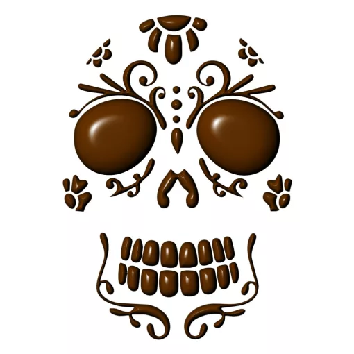 Mk Body Deco Henna sablon - Mexikói koponya 33
