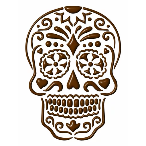 Mk Body Deco Henna sablon - Mexikói koponya 34