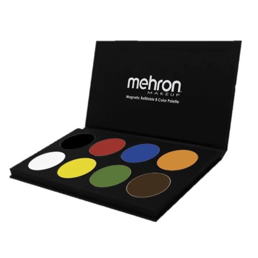 Mehron Paradise AQ Basic 8 színű arcfesték készlet - Alap színek