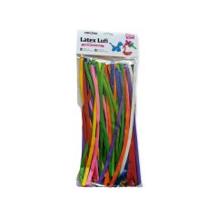 Modellező lufi - vegyes élénk színek 50db/cs