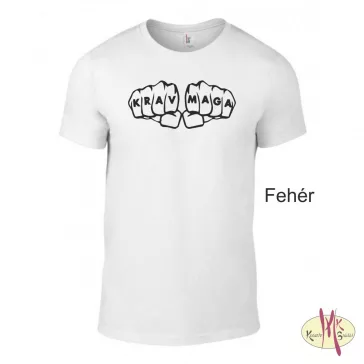 Kereknyakú Póló - Krav Maga ököl