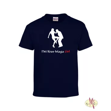 Kereknyakú Póló - I'M Krav Maga Girl