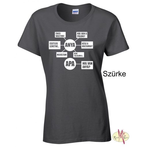 Kereknyakú Póló - Anya->