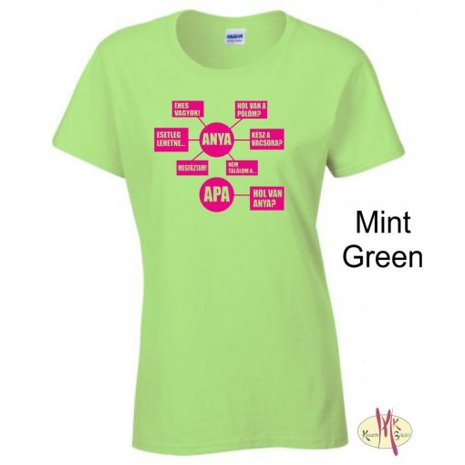 Kereknyakú Póló - Anya->