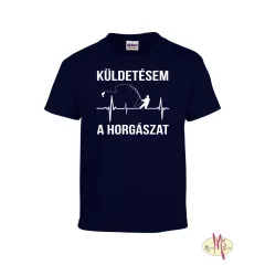 Kereknyakú Póló - Küldetésem a Horgászat
