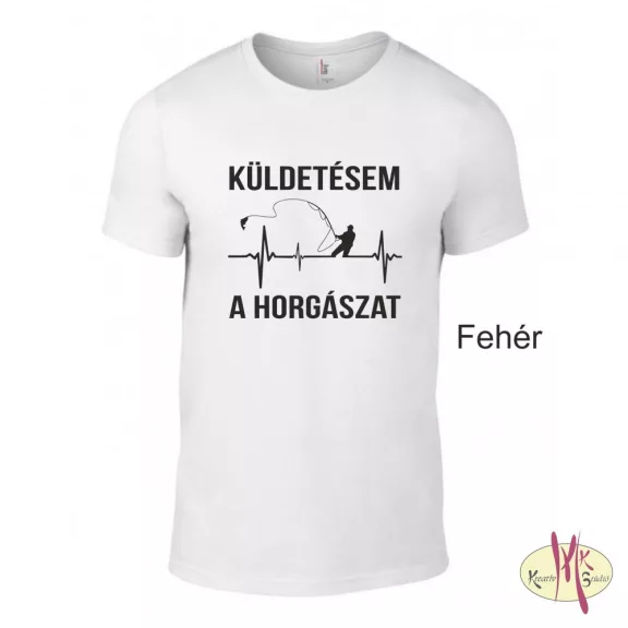 Kereknyakú Póló - Küldetésem a Horgászat