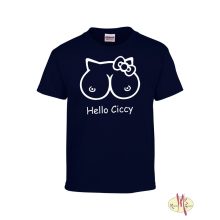 Kereknyakú Póló - Hello Ciccy