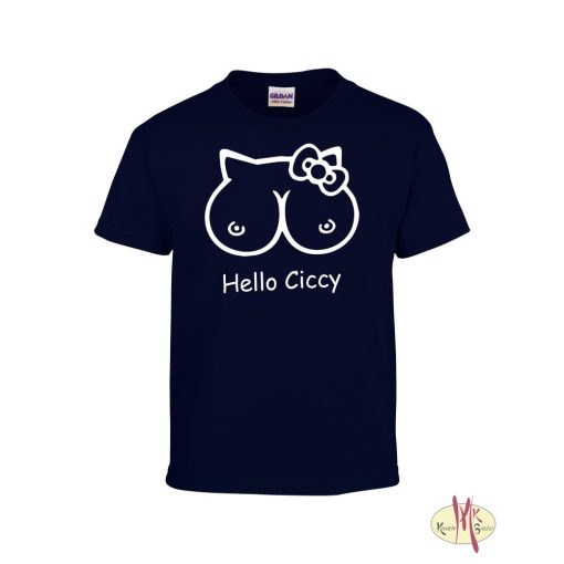 Kereknyakú Póló - Hello Ciccy