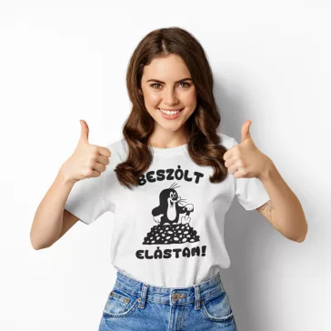 Kereknyakú Póló - Beszólt, elástam