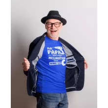 Vicces póló apáknak, Ha Papa Nem Tudja Megjavítani felirat, ezermester ajándék, barkácsoló póló, Apák napi ajándék