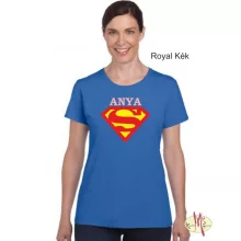Kereknyakú Póló - Supergirl Anya